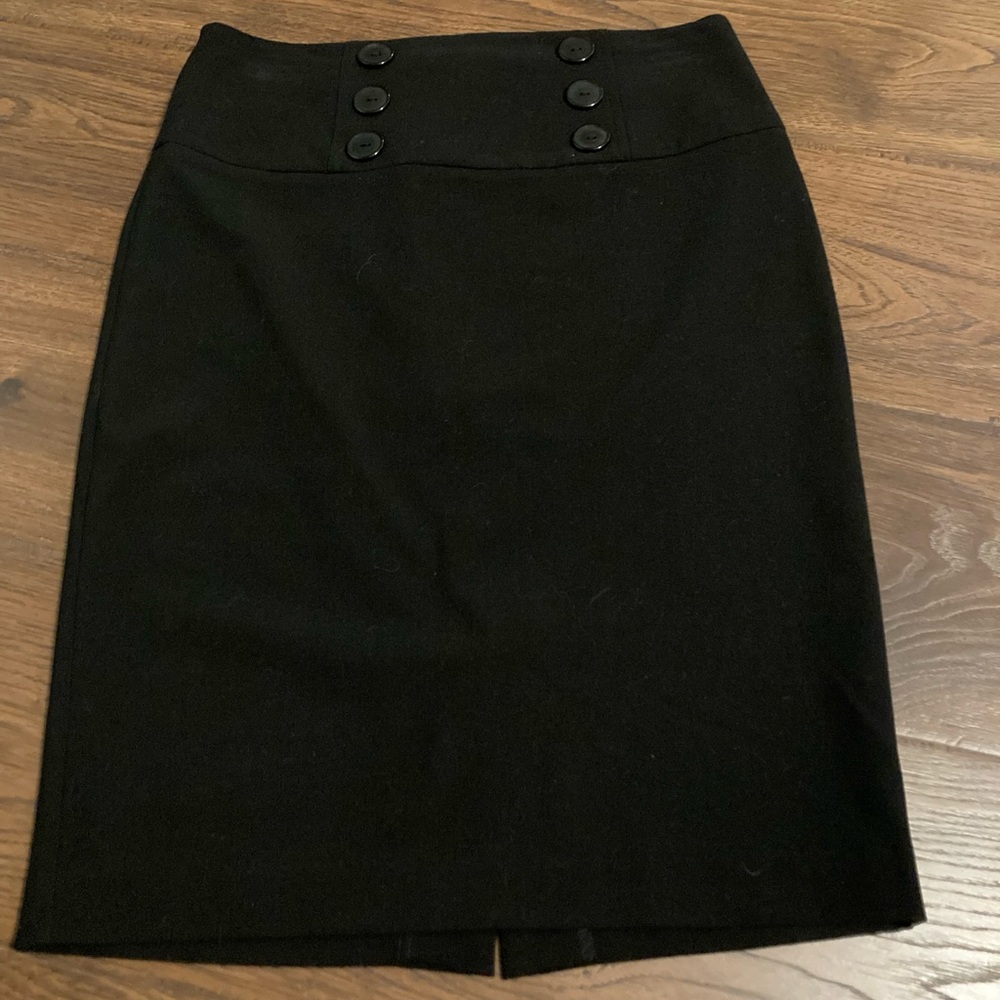 black business skirt